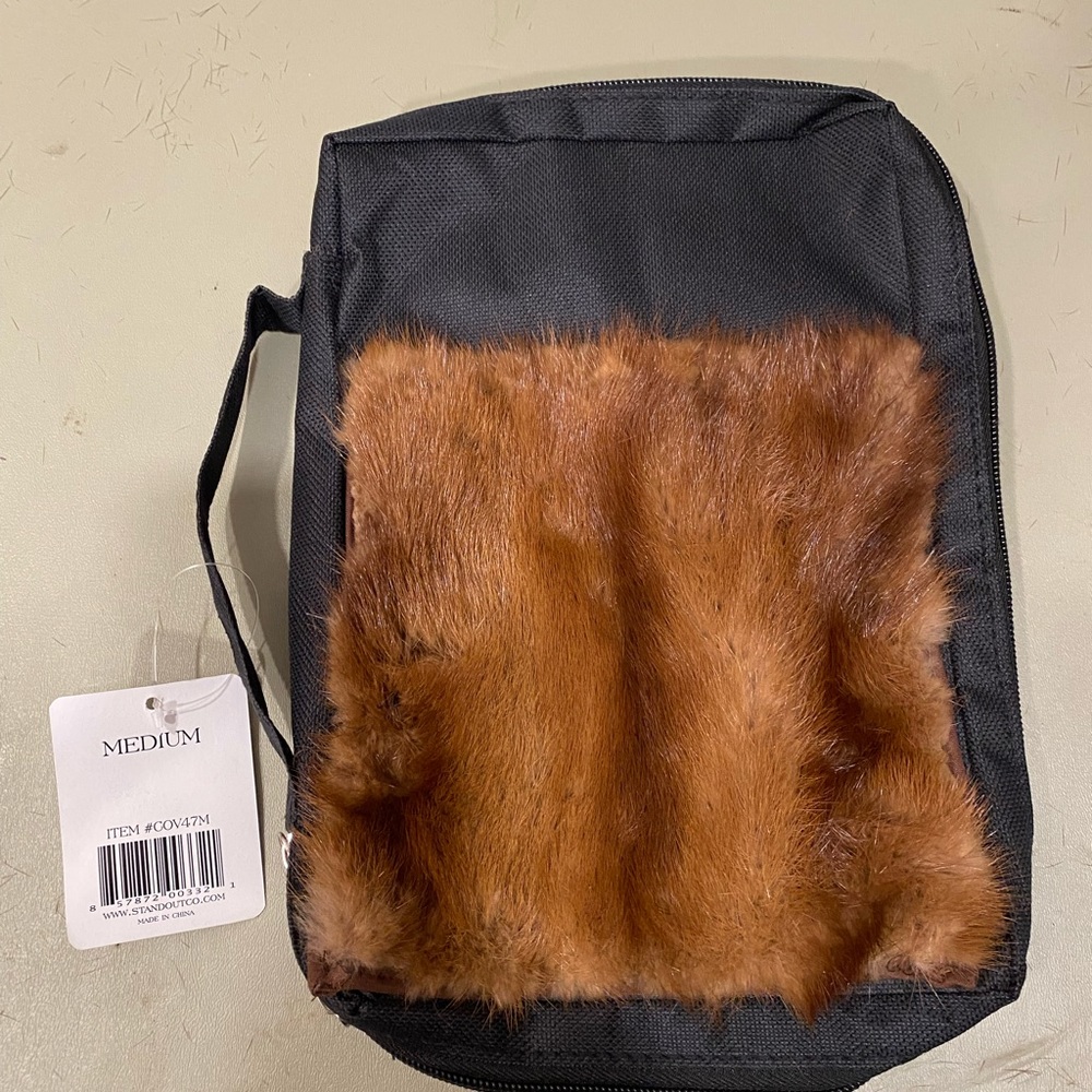 Bible Cover with Mink.  Med , large or extra large